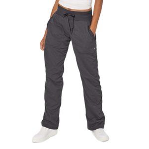 Lululemon Dance Studio Pant III LINED 32" in Dark Carbon Grey Size 6